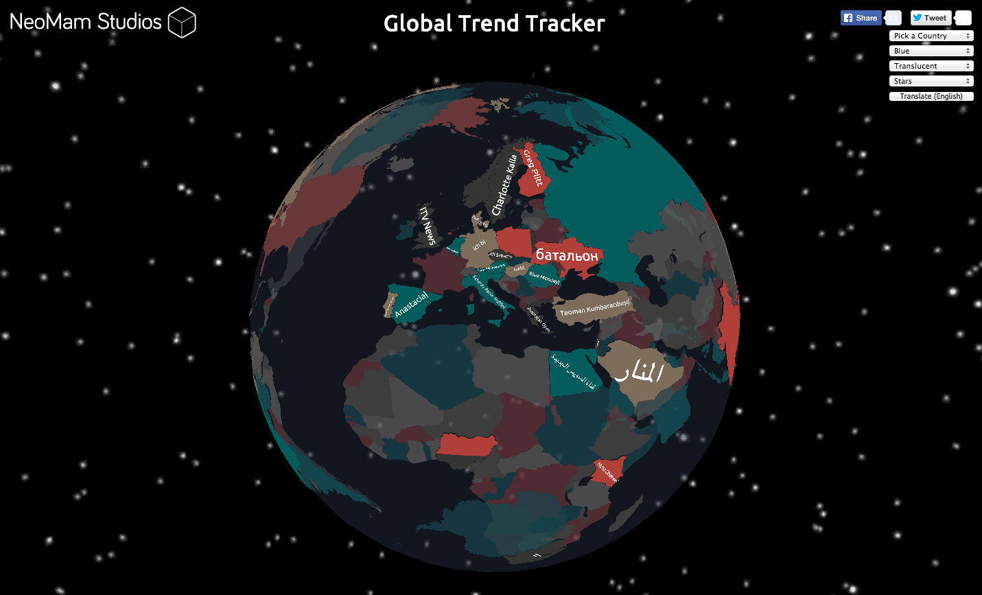 Introducing our Global Trend Map