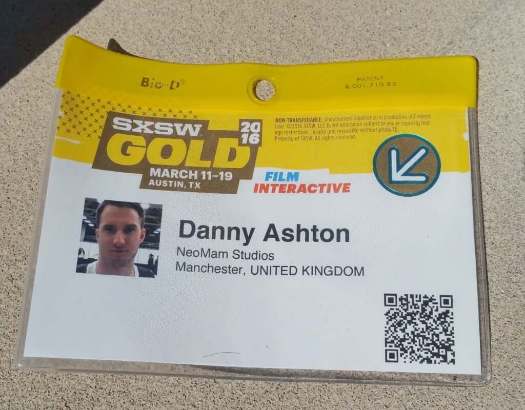 SXSW-Badge