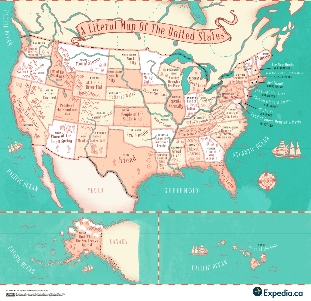 The Meaning Behind The Names of Every State in the United States