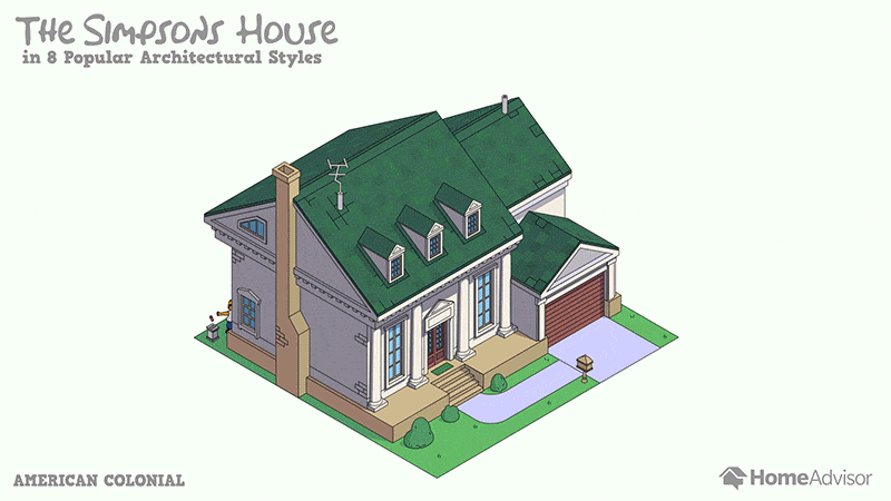 Reimagining-The-Simpsons-House-in-8-Architectural-Styles_Option-1